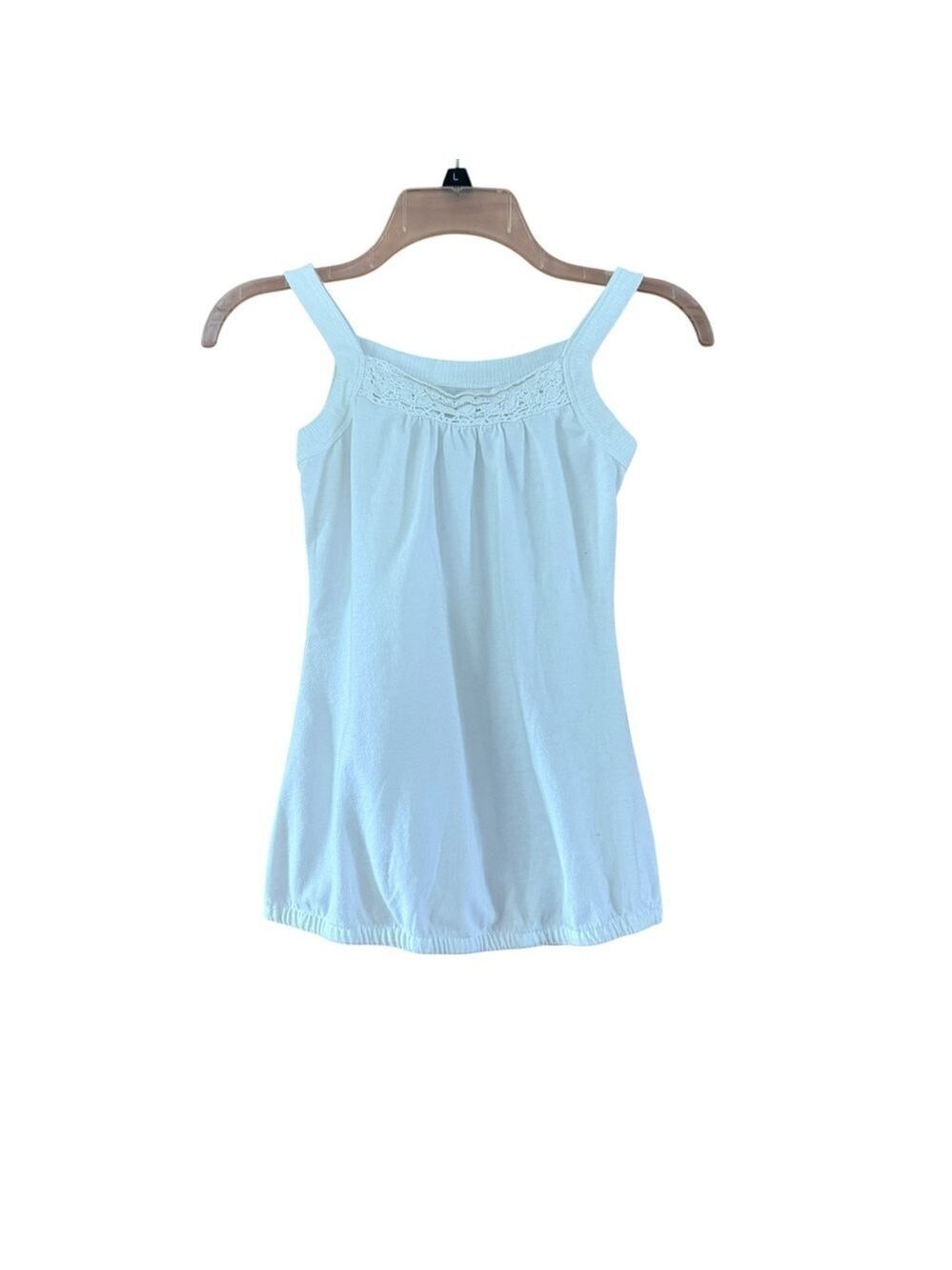 White Sleeveless Top
